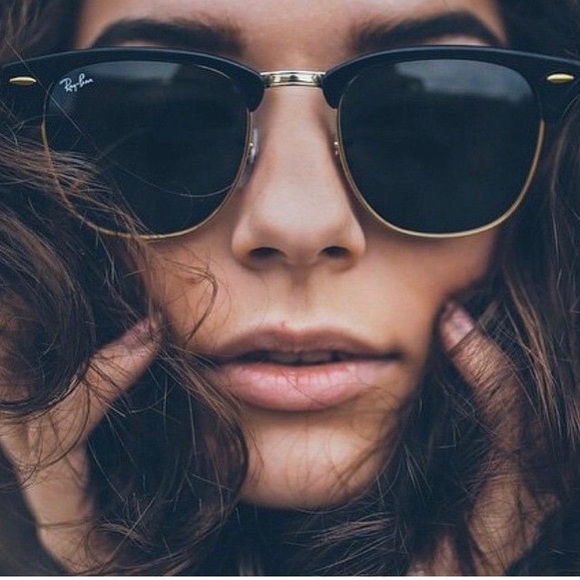 RAY-BAN CLUBMASTER CLASSIC SUNGLASSES - Picture 3 of 8